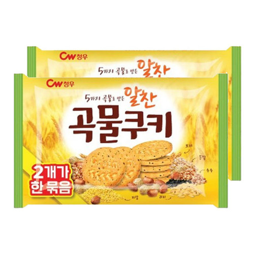청우 알찬 곡물쿠키 200g(2번들) (1).jpg