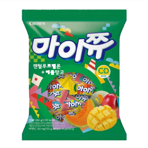 크라운 마이쮸 캔털루프 멜론+애플 망고 284g.png